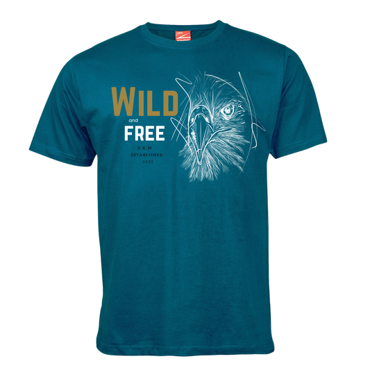 🦅 Wild & Free Blue T-Shirt