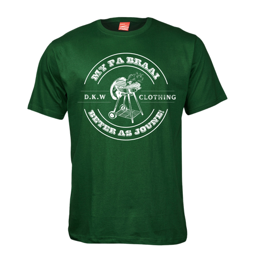 My Pa braai beter! Boys T-Shirt DKW