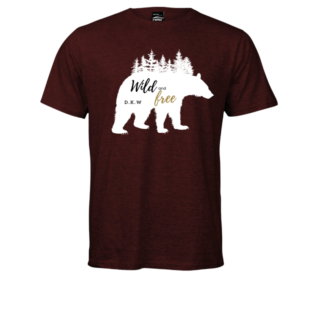 Wild & Free Bear T-Shirt 🐻🌲
