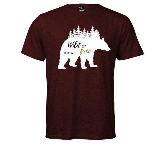 Wild & Free Bear T-Shirt 🐻🌲